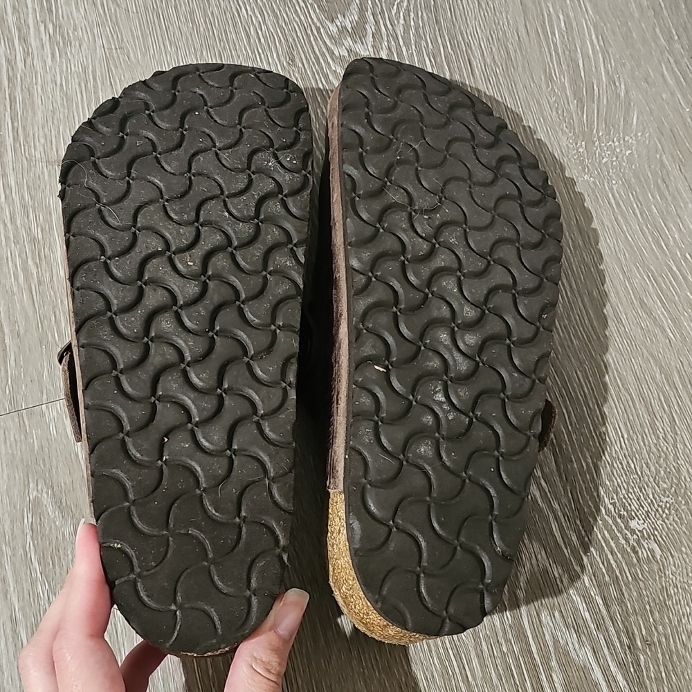Birkenstock Oiled Leather Clogs - Picture 4 of 5